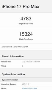 2df1774b-befc-51e6-ac5d-12189423c876 A19 Pro chip benchmarks leak